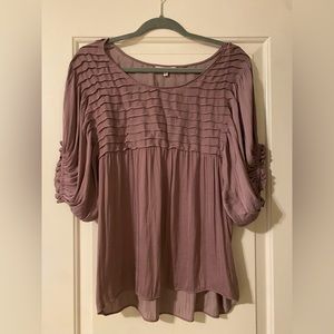 Naked Zebra Purple Blouse